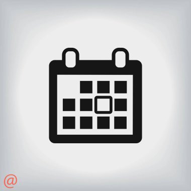 Takvim vektörü simgesi