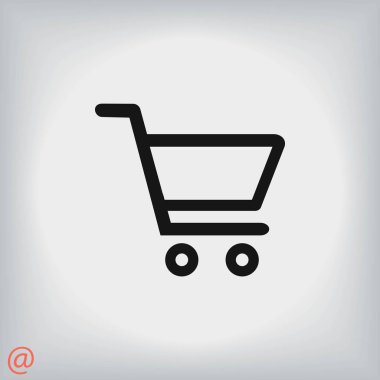 Alışveriş arabası simgesi