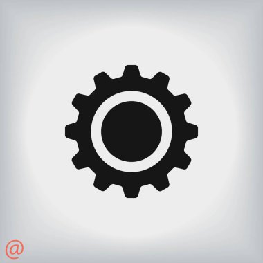 dişli simge vektör