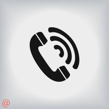 telefon alıcısı vektör simgesi