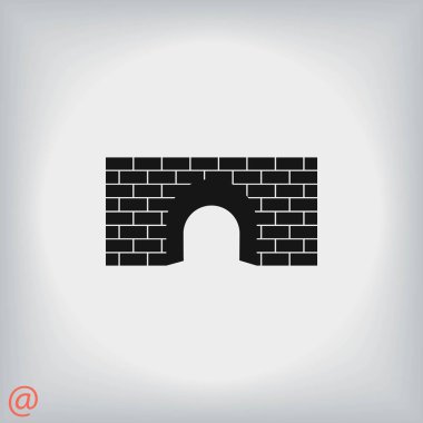 Köprü simge vektör