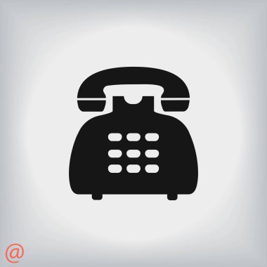 Telefon simge vektör