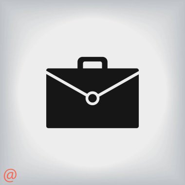 çanta simge vektör