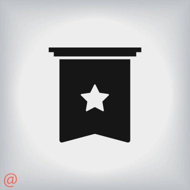 Yıldız simgesi vektör