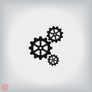 dişli simge vektör