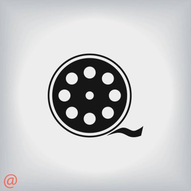 Videocamera tek simgesi