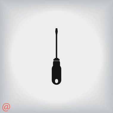 Tornavida vektör simgesi