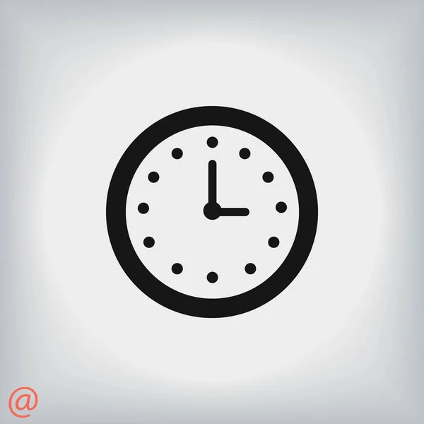 Вектор значка наручных часов — стоковый вектор