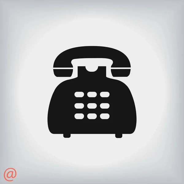 Telefon-Icon-Vektor — Stockvektor