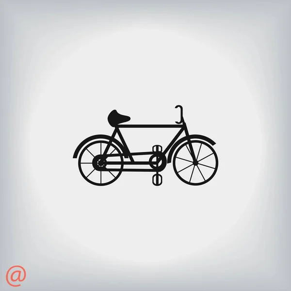 Bicicleta vector icono — Archivo Imágenes Vectoriales