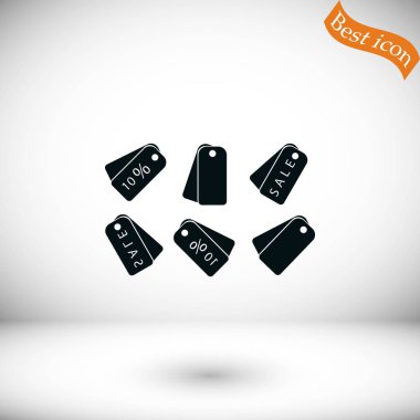 alışveriş simgeler vektör