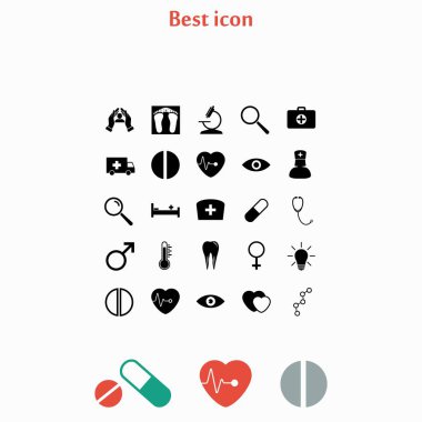 tıbbi simge vektör