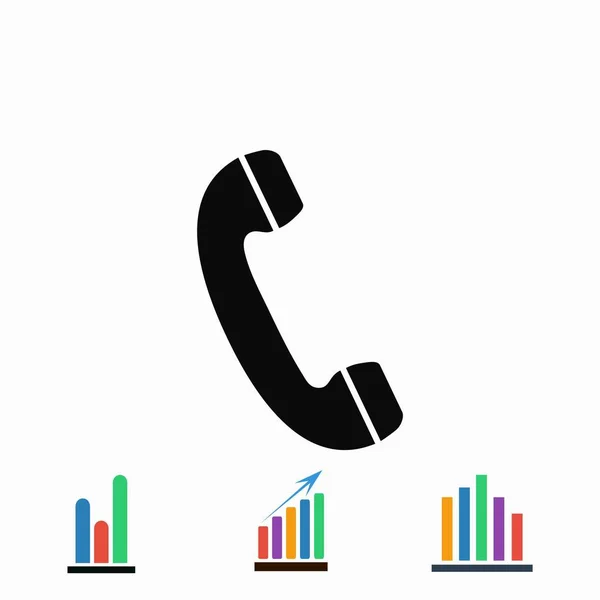 telefon alıcısı vektör simgesi
