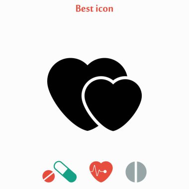 Kalp Vektörü Simgesi