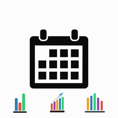 takvim simge vektör