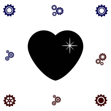 kalp yıldız simgesi