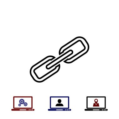 zincir bağlantı simgesi 