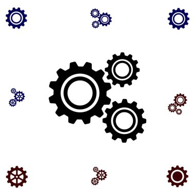 dişli simge vektör