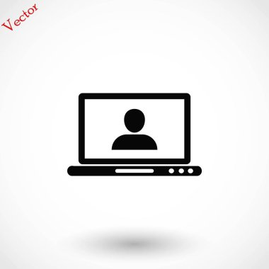 dizüstü bilgisayar, kullanıcı simgesi