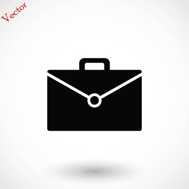 çanta simge vektör