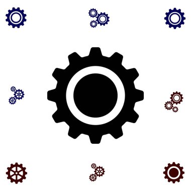 dişli simge vektör