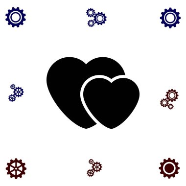 Kalp Vektörü Simgesi