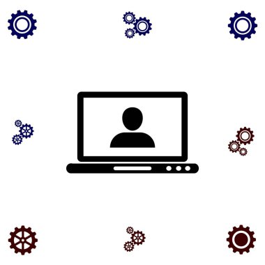 dizüstü bilgisayar, kullanıcı simgesi