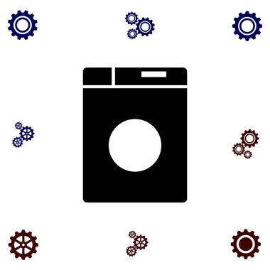 çamaşır makinesi simgesi