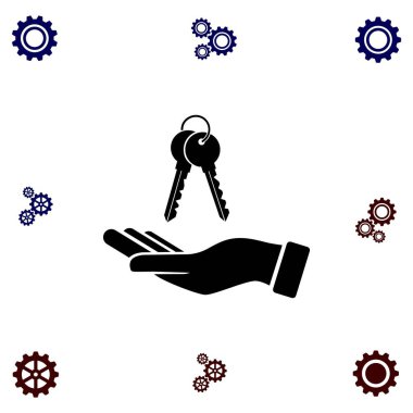 El ile tuşları simgesi