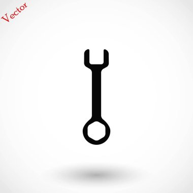 İngiliz anahtarı anahtar işareti simgesi