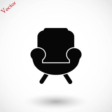 Koltuk simgesi vektörü