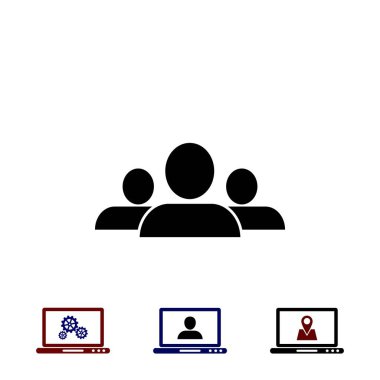 insanlar simge vektör