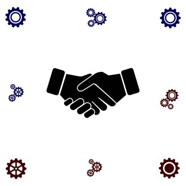 El sıkışma simgesi vetor