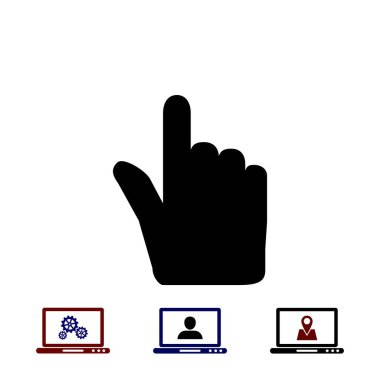 El imleç vecior simgesi