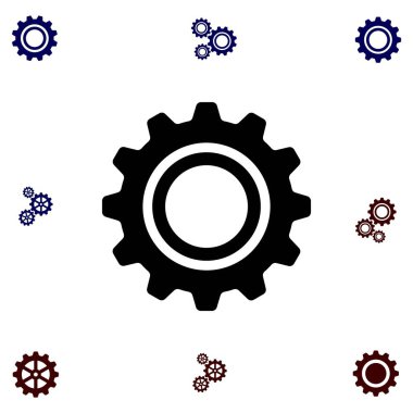 dişli simge vektör