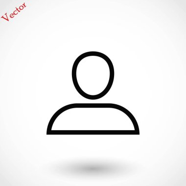 Kullanıcı simge vektör