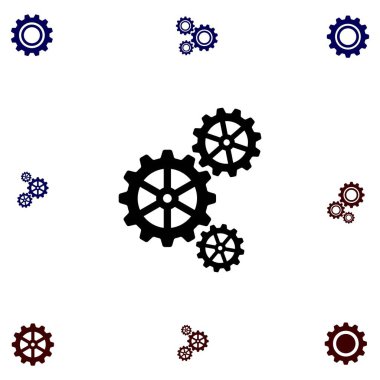 dişli simge vektör