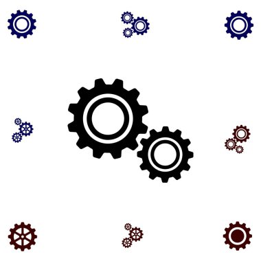 dişli simge vektör