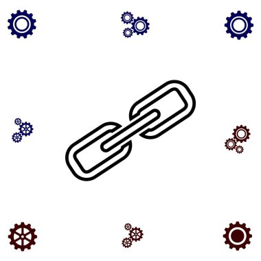 zincir bağlantı simgesi 