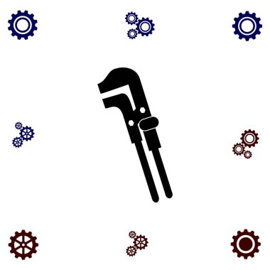 Anahtar tek renkli simgesini