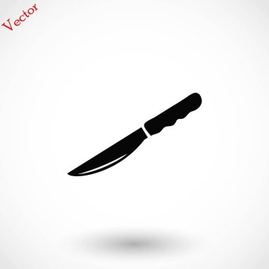 Knife icon vector
