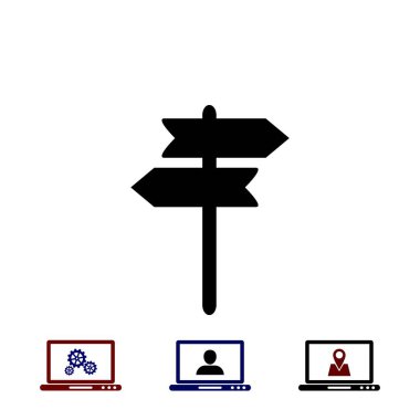 İmza posta vektör simgesi