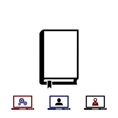 Kitap simgeler vektör