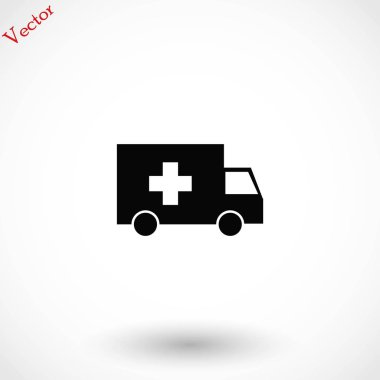 Ambulans araba simgesi