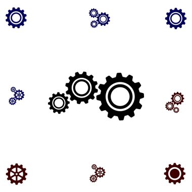 dişli simge vektör