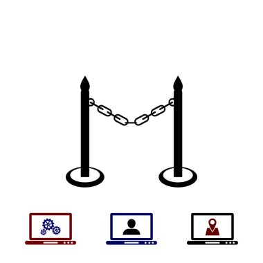 barikat simge vektör