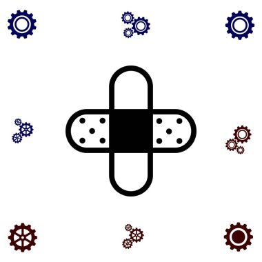 bandaj alçı simgesi