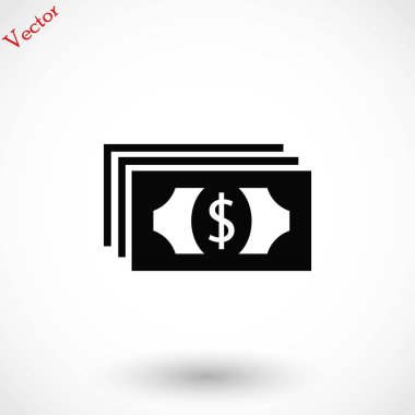 Dolar simge vektör