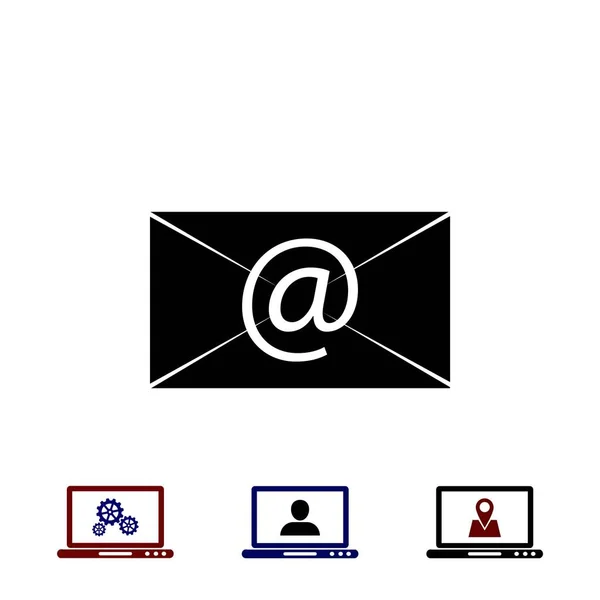 Sähköpostikuvakevektori — vektorikuva