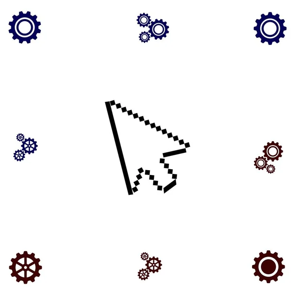 Computer pijlpictogram — Stockvector